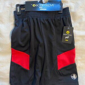 NWT Body Glove Boys' Active Shorts 2 Pack Athletic Performance Basketball Shorts